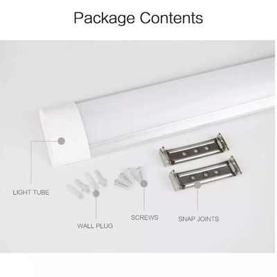 AC 85-265V 9W/18W/27W/36W/45W luz de batón LED con 0.2kg de peso del producto