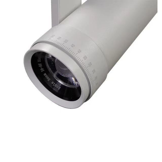 COB LED Focus Light Track Light con carcasa de aluminio integrada y lente antirreflejo