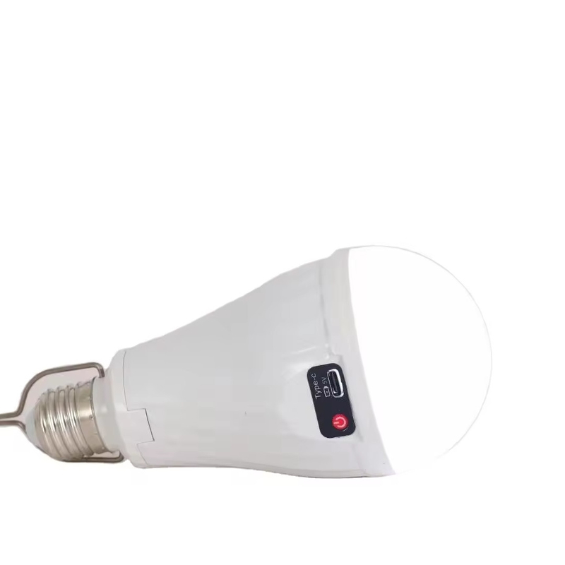 AC/DC 15W USB para interiores E27/B22 bombilla de emergencia de LED recargable perfecta para interiores