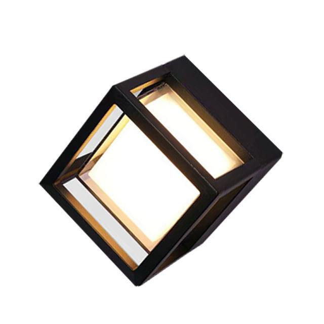 Lámpara de pared interior LED cuadrada IP65 8W/10W/15W 110/220V con temperatura de trabajo de -15-50C