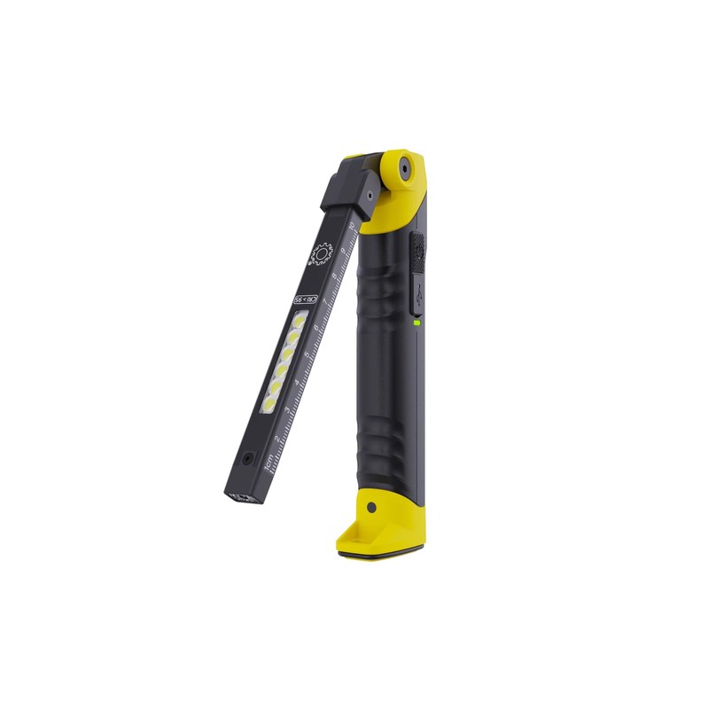 15000 horas de vida útil Luz de trabajo LED con lámpara de inspección de escala de mano y gancho magnético