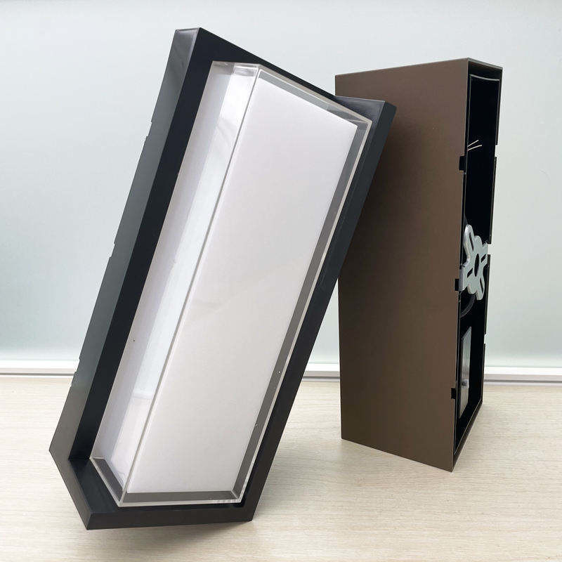 Moderno de 24W LED exterior de pared montada luminarias para el hogar de pared lámpara de luz de inundación con 1-