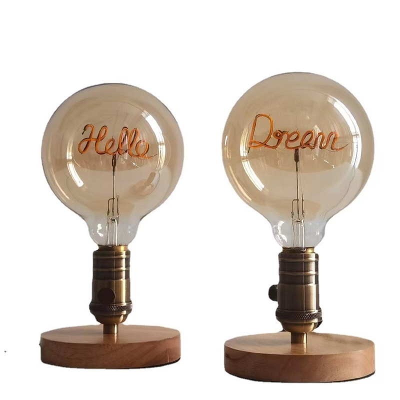 Personalización GLOBE bombilla de filamento LED de la serie G125 para iluminación decorativa Edison