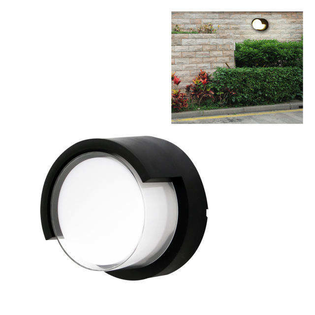 Lámpara de pared exterior de corte de plástico IP65 de 15W para iluminación exterior