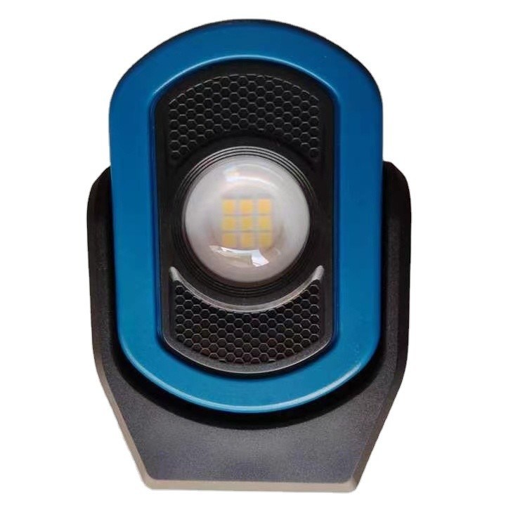 2- Luz de trabajo LED portátil con batería recargable de litio USB tipo C y imán fuerte