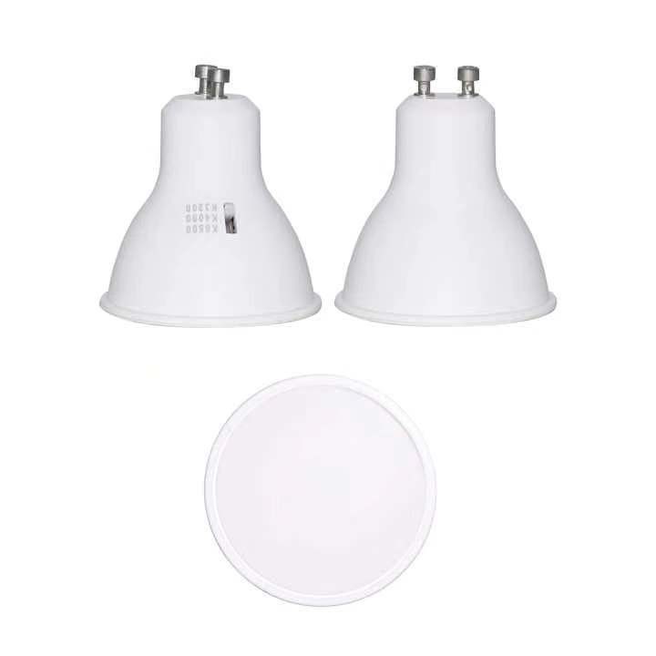 6W GU10 bombillas de foco LED con ángulo de haz de 120 grados y 30000 horas de tiempo de trabajo