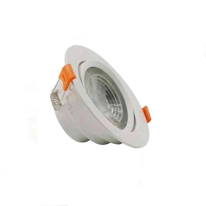 30000 horas de vida útil 5 Watt luz LED con interruptor de encendido/apagado y diseño redondo