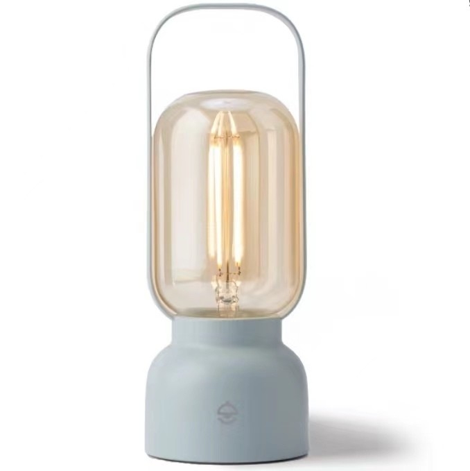 Lámpara de mesa de material PC ABS Diseño moderno para festivales de luces nocturnas y regalos artísticos
