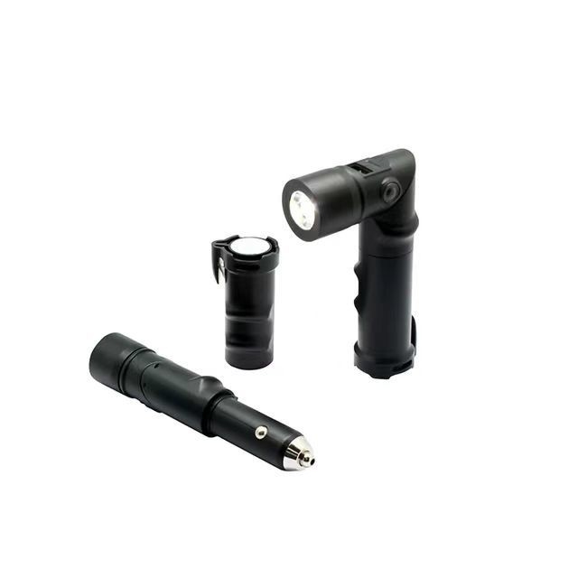 Banco de energía de martillo de seguridad con cargador de teléfono celular USB de 5.0V / 2.4A y fuente de luz LED