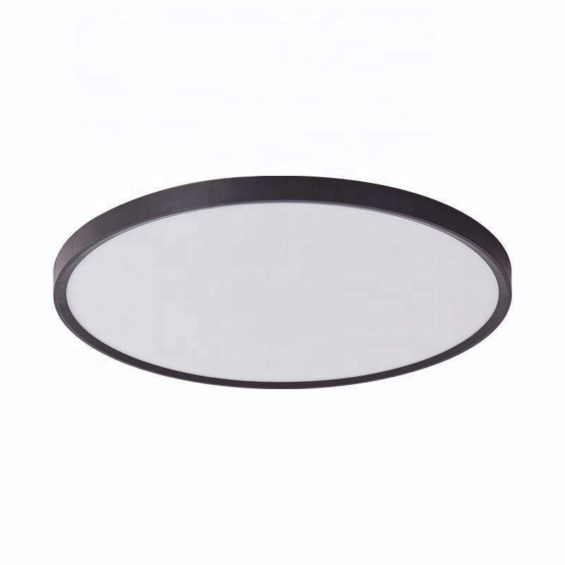 Luzes de techo LED de 18W blancas y negras para interiores con tricolor y 40000 horas de trabajo