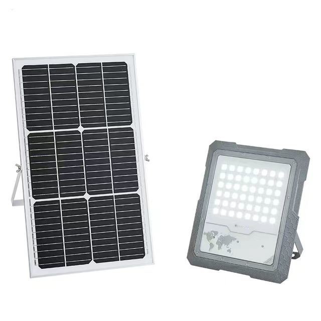 IP65 Lámpara de pared exterior impermeable con interruptor de tiempo y carga solar