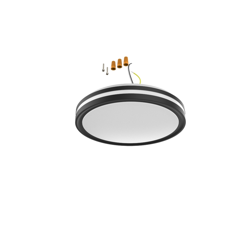 Estilo moderno de mediados de siglo 10 pulgadas / 13 pulgadas / 15 pulgadas luz LED domo con 5CCT 2000K luz nocturna