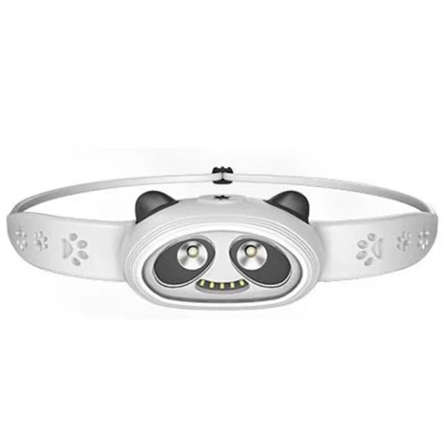 64.5*37*29mm Pandas de dibujos animados para niños faros seguros para actividades al aire libre de los niños