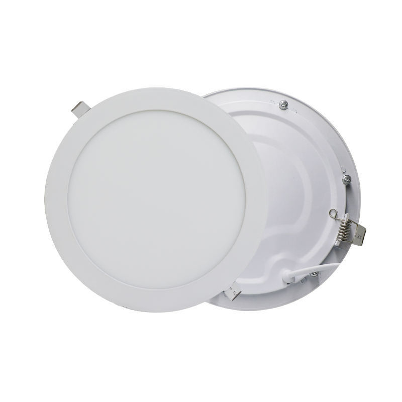 3 pulgadas 6w redondeado encasillado ultra delgado techo de aluminio LED paneles de luces con clasificación IP20