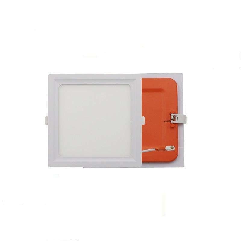 30000 horas de tiempo de trabajo Ultra delgado 5w 9w 15w 22w cuadrado LED panel de techo incrustado luz