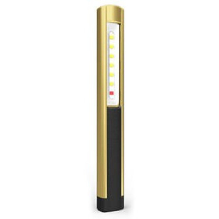 Luz de pluma recargable LED portátil con clip y imán IP65