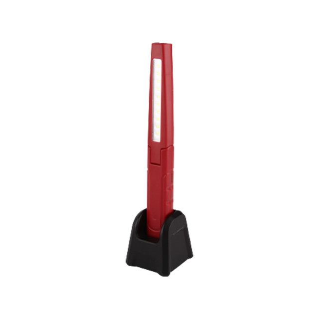 80lm/w 500lm LED portátil con batería recargable Luz de trabajo con soporte y cargador USB