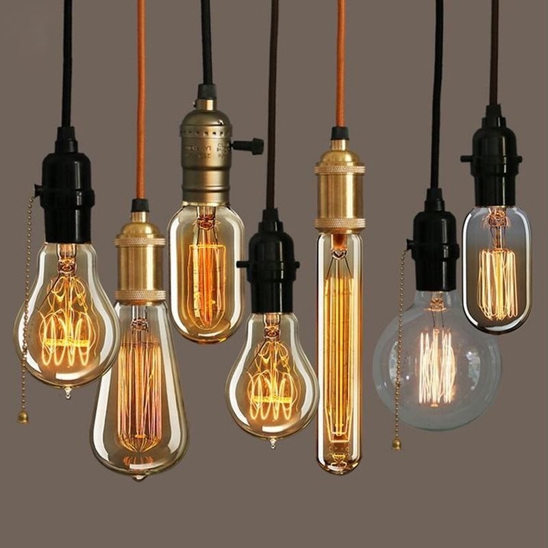 Bulbo LED de filamento de alta potencia Bulbo LED de filamento E27 A60