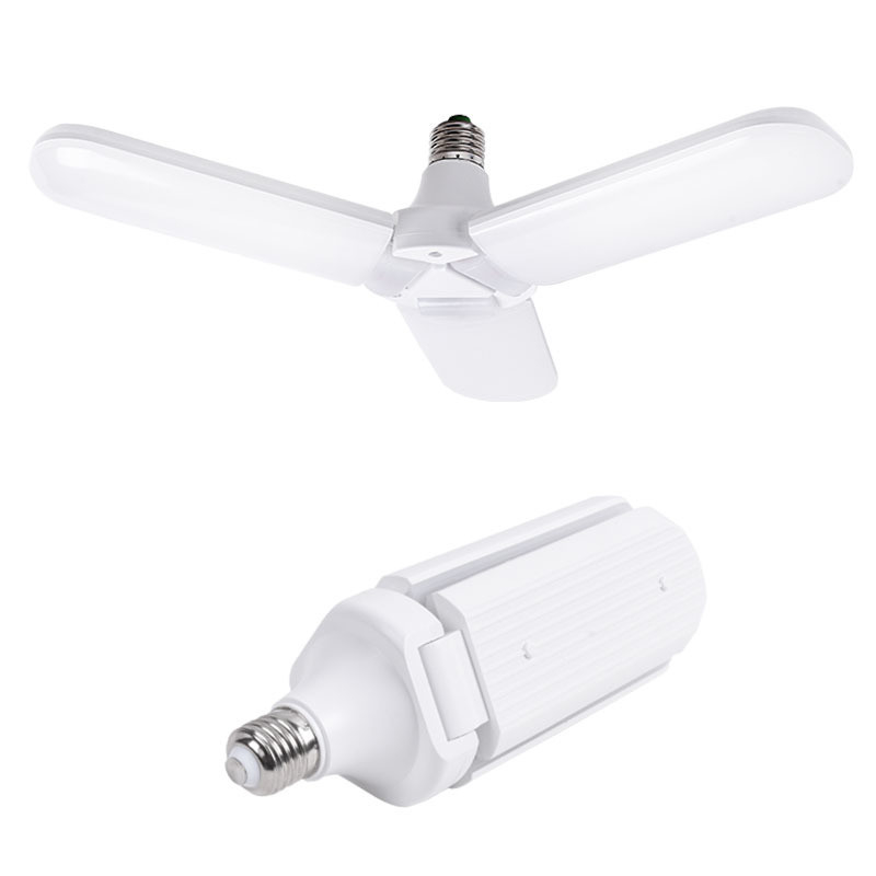 45W/60W LED 3/4 lámpara de ventilador LED plegable para el estilo Morden y 15000 vida útil