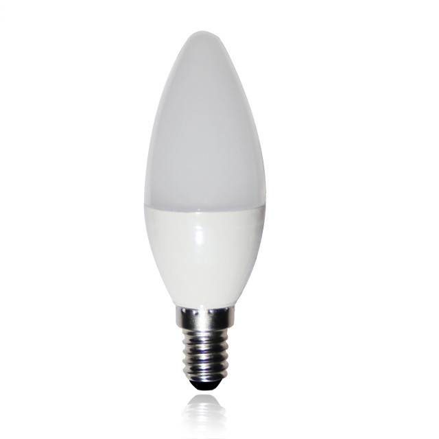 C35 C38 5w 7w Velas LED E14 E27 Luzes de bombillas para soluciones de iluminación Servicio