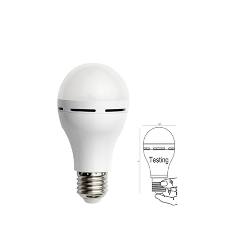 15w 20w LED bombilla de emergencia recargable con base E27 B22 y batería de alta potencia